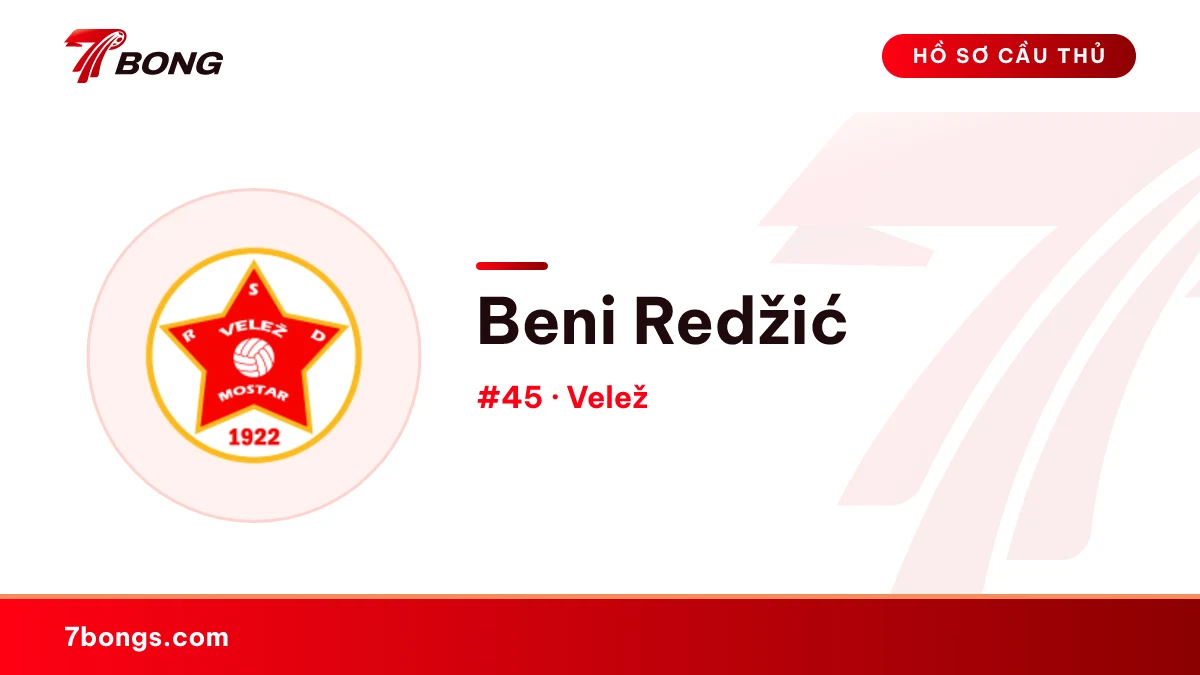Beni Redžić — Velež