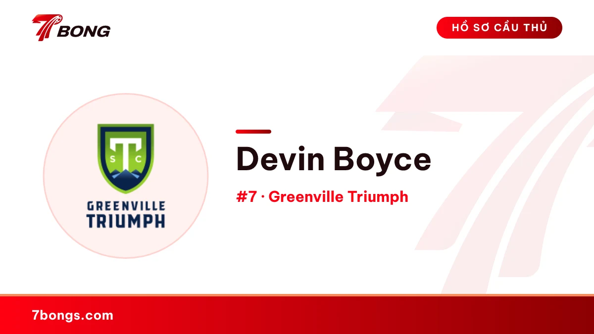 Devin Boyce — Greenville Triumph