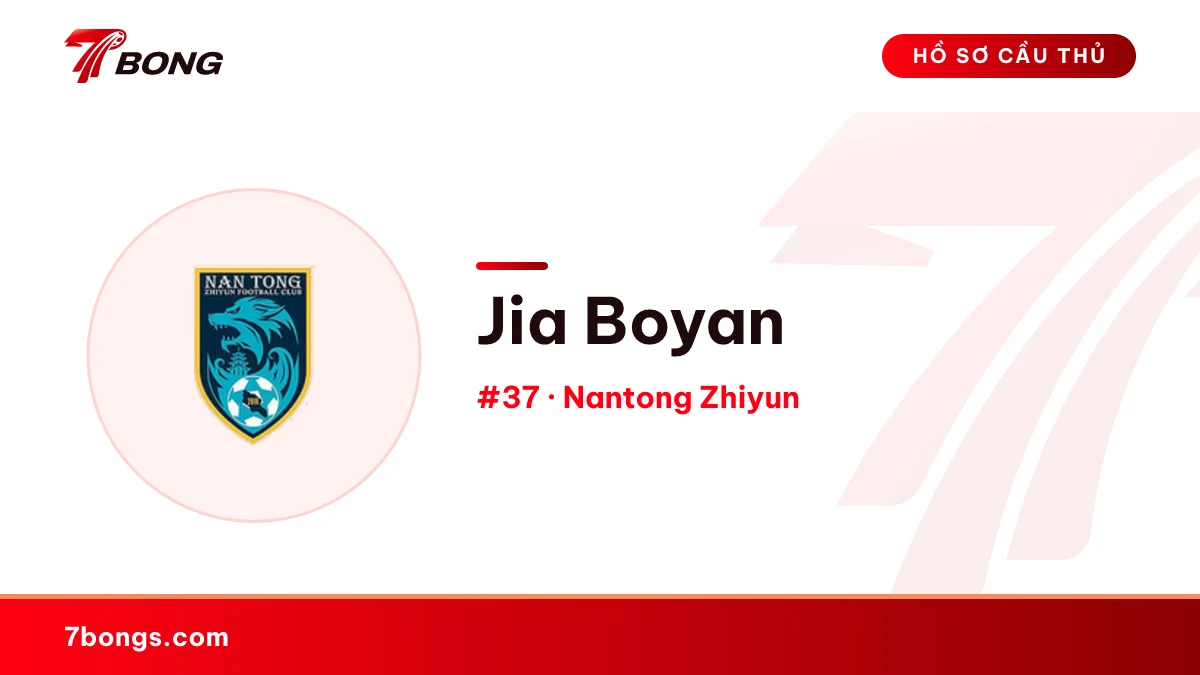 Jia Boyan — Nantong Zhiyun