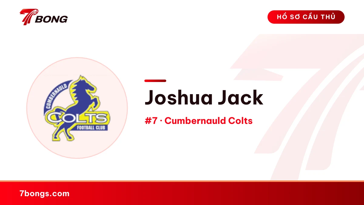 Joshua Jack — Cumbernauld Colts