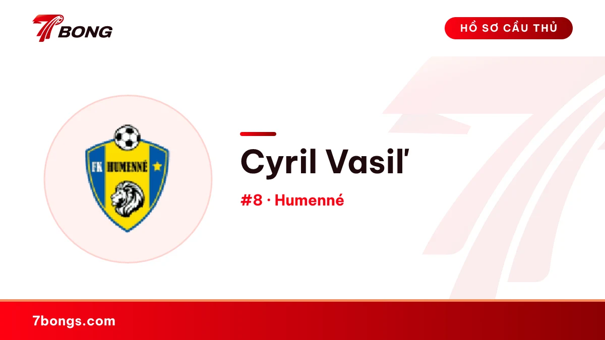 Cyril Vasiľ — Humenné