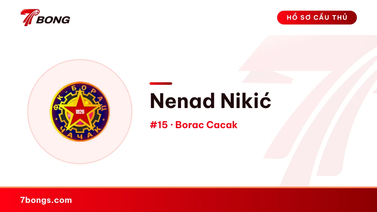 Nenad Nikić — Borac Cacak