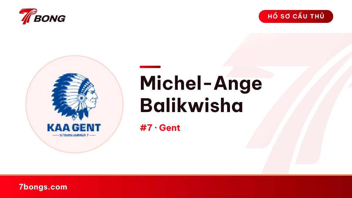 Michel-Ange Balikwisha — Gent
