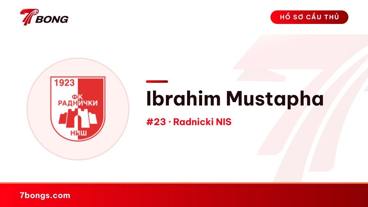 Ibrahim Mustapha — Radnicki NIS