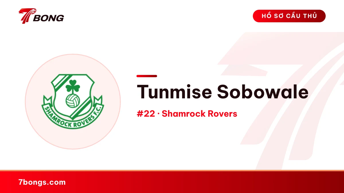 Tunmise Sobowale — Shamrock Rovers