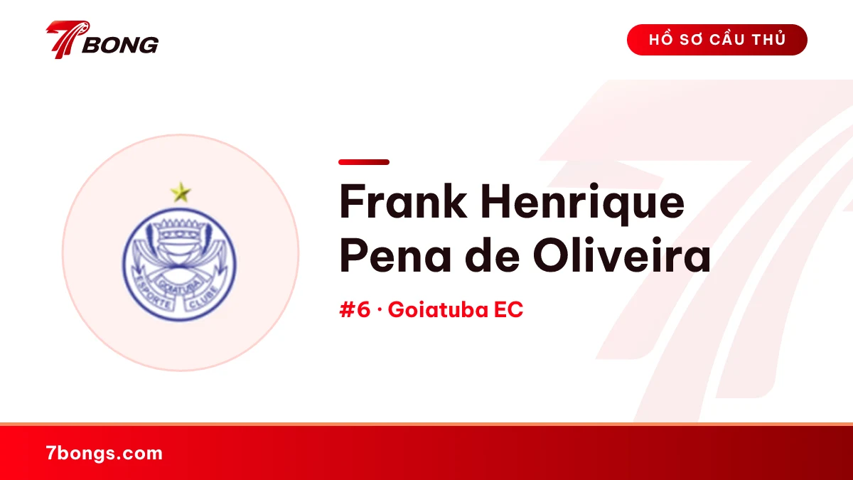 Frank Henrique Pena de Oliveira — Goiatuba EC