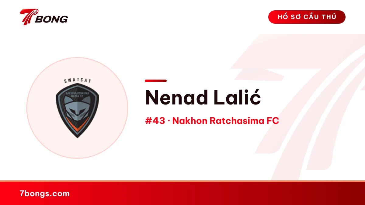 Nenad Lalić — Nakhon Ratchasima FC