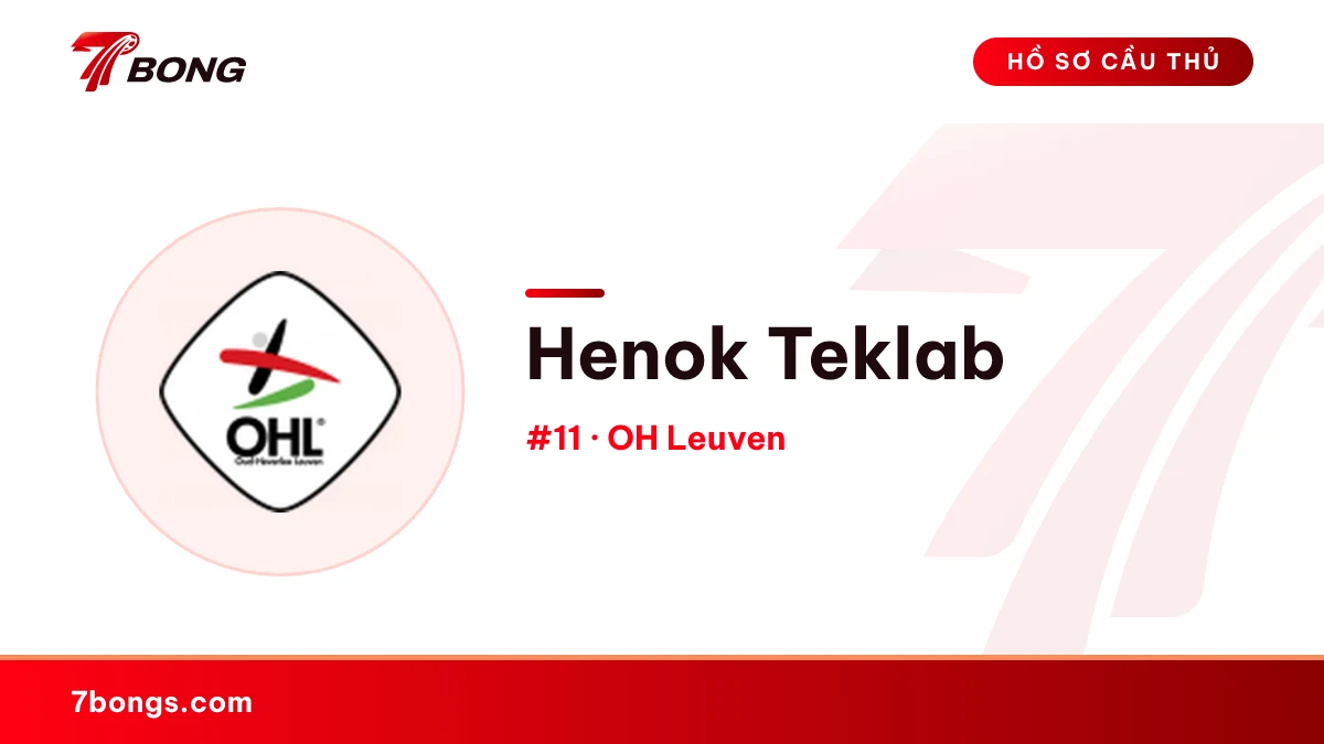 Henok Teklab — OH Leuven
