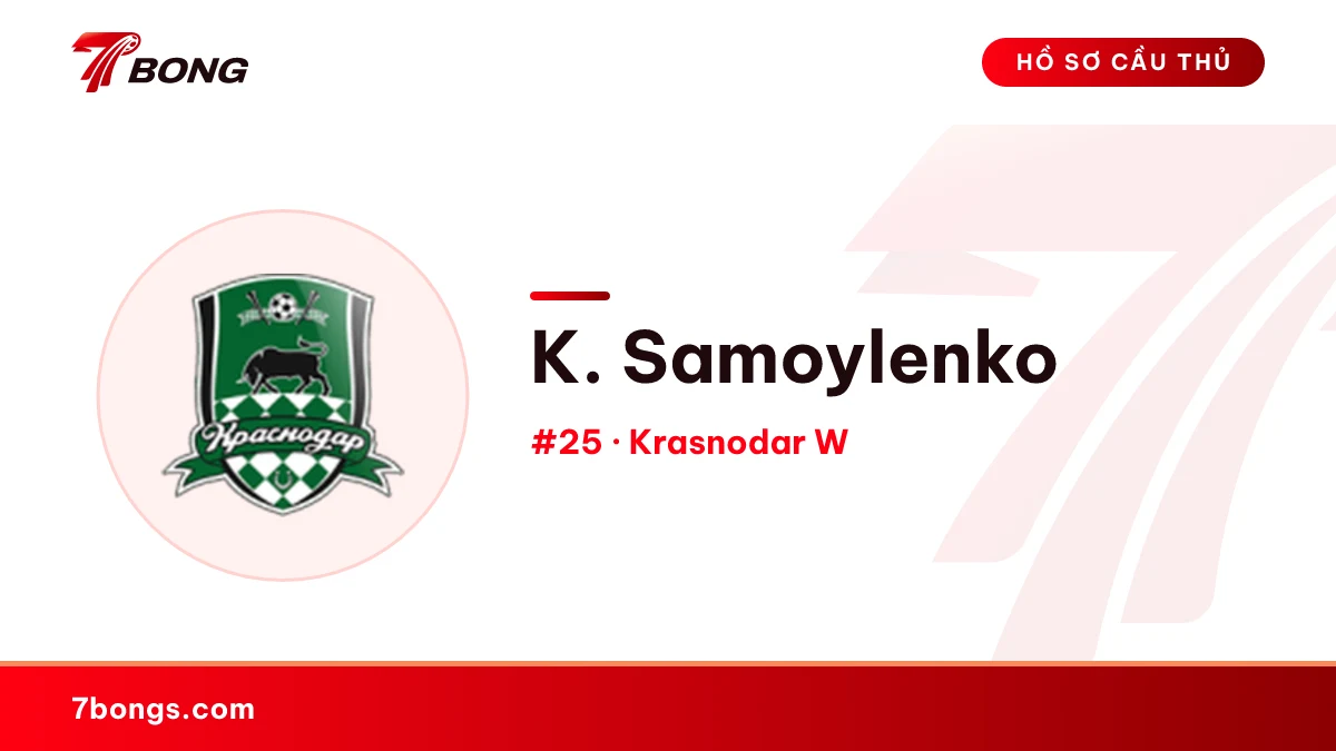 K. Samoylenko — Krasnodar W