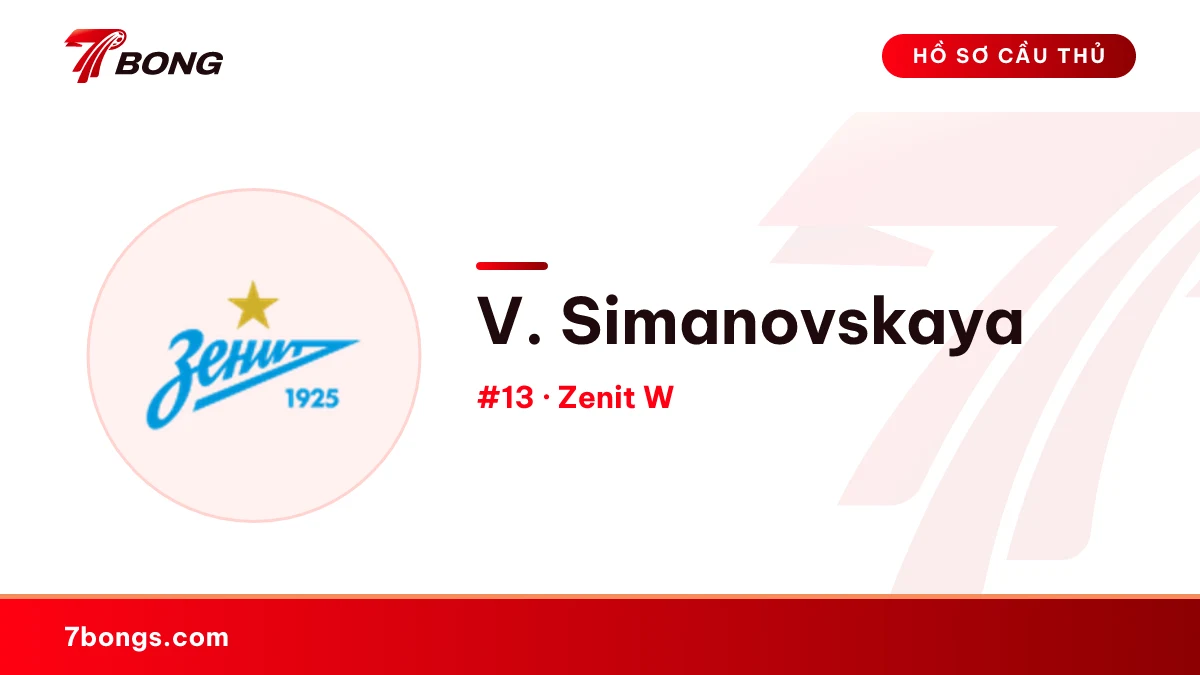 V. Simanovskaya — Zenit W