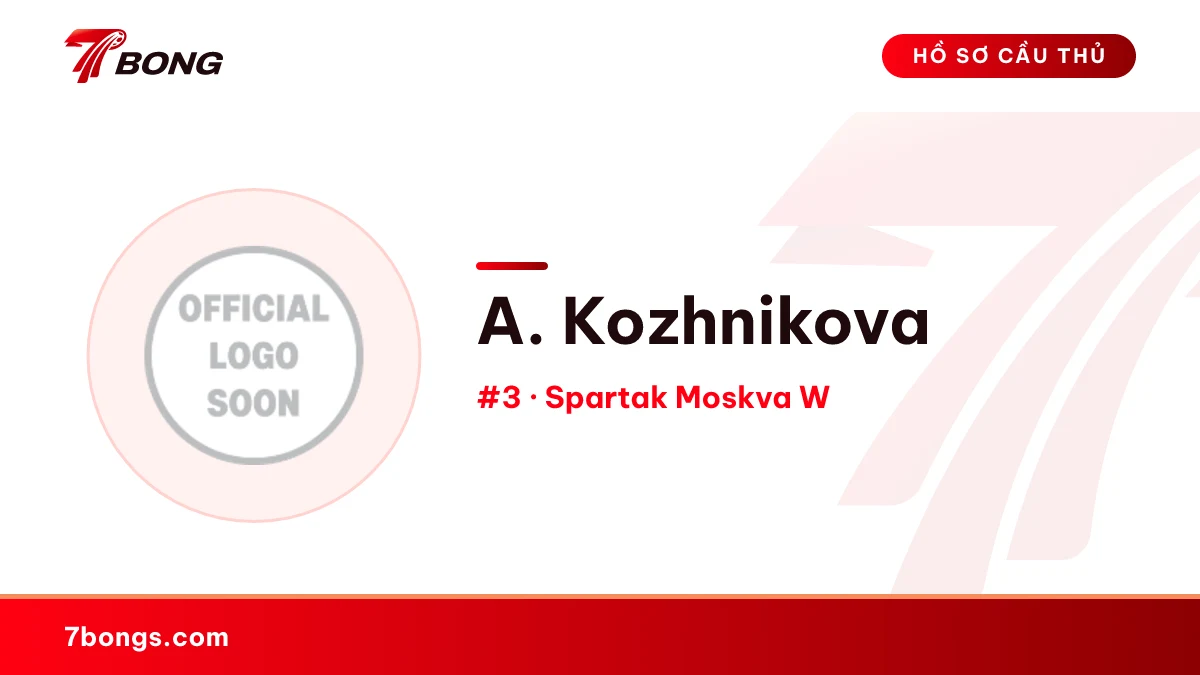 A. Kozhnikova — Spartak Moskva W