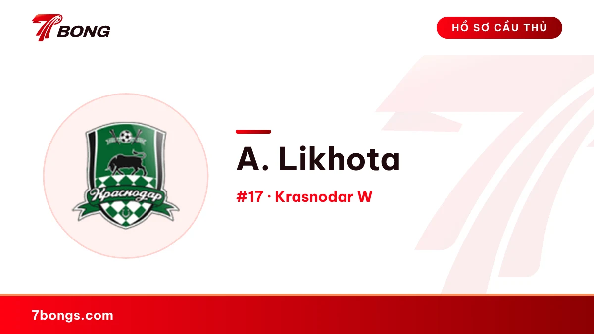 A. Likhota — Krasnodar W