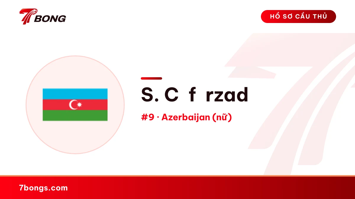 S. Cəfərzadə — Azerbaijan (nữ)