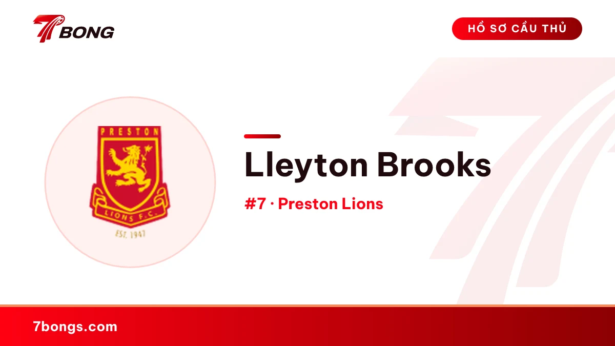 Lleyton Brooks — Preston Lions