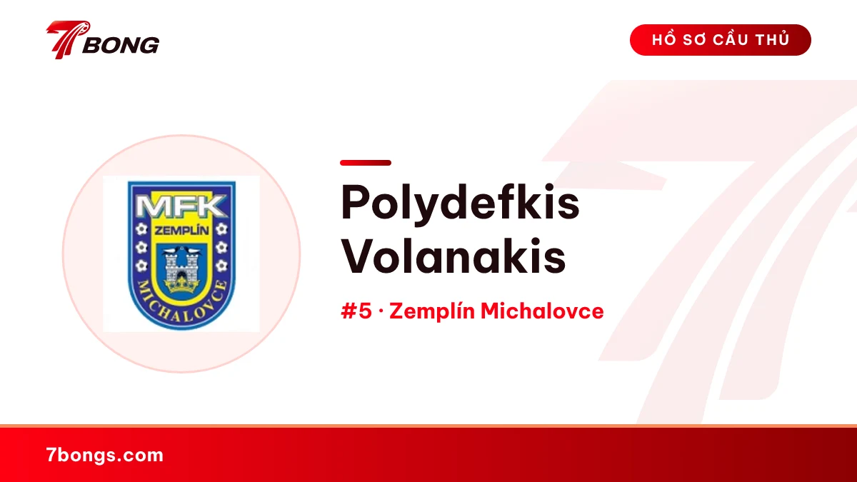 Polydefkis Volanakis — Zemplín Michalovce