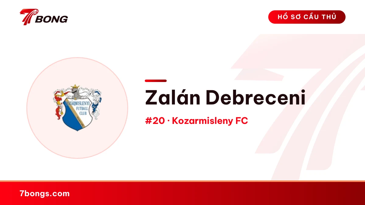 Zalán Debreceni — Kozarmisleny FC