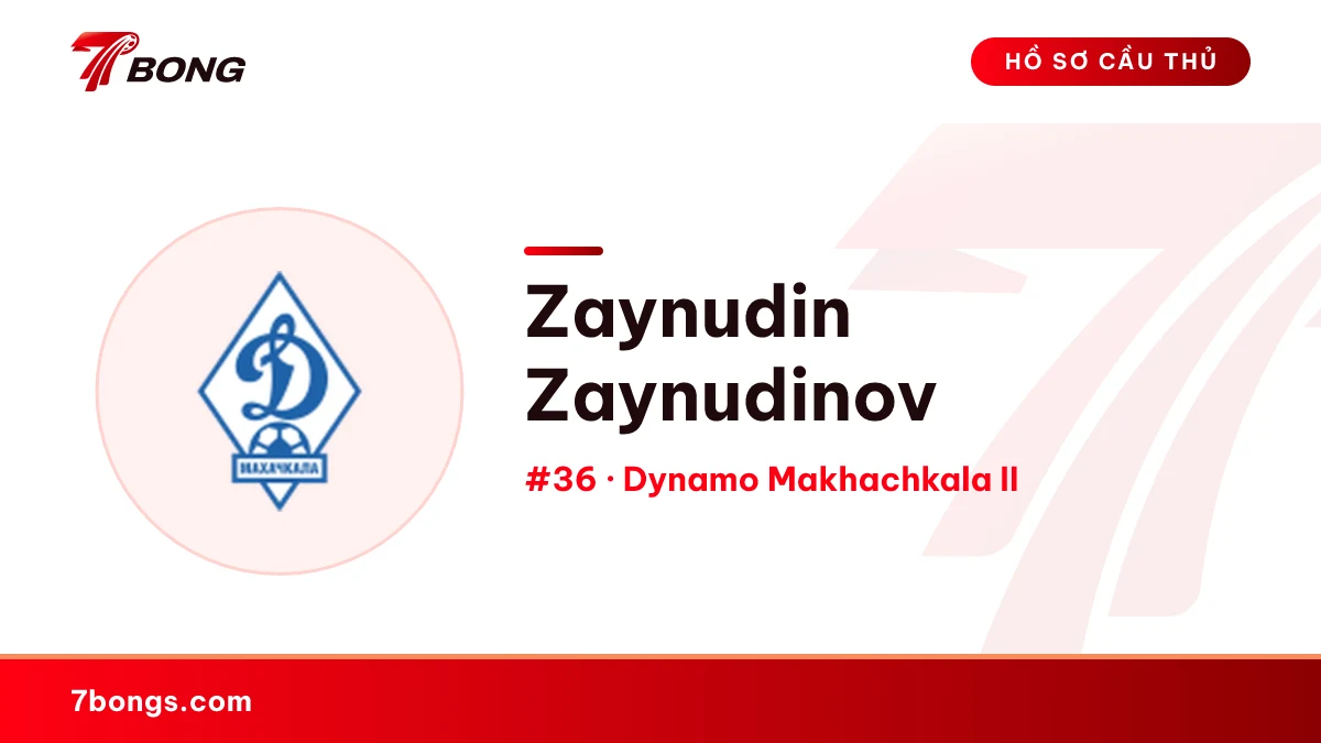 Zaynudin Zaynudinov — Dynamo Makhachkala II