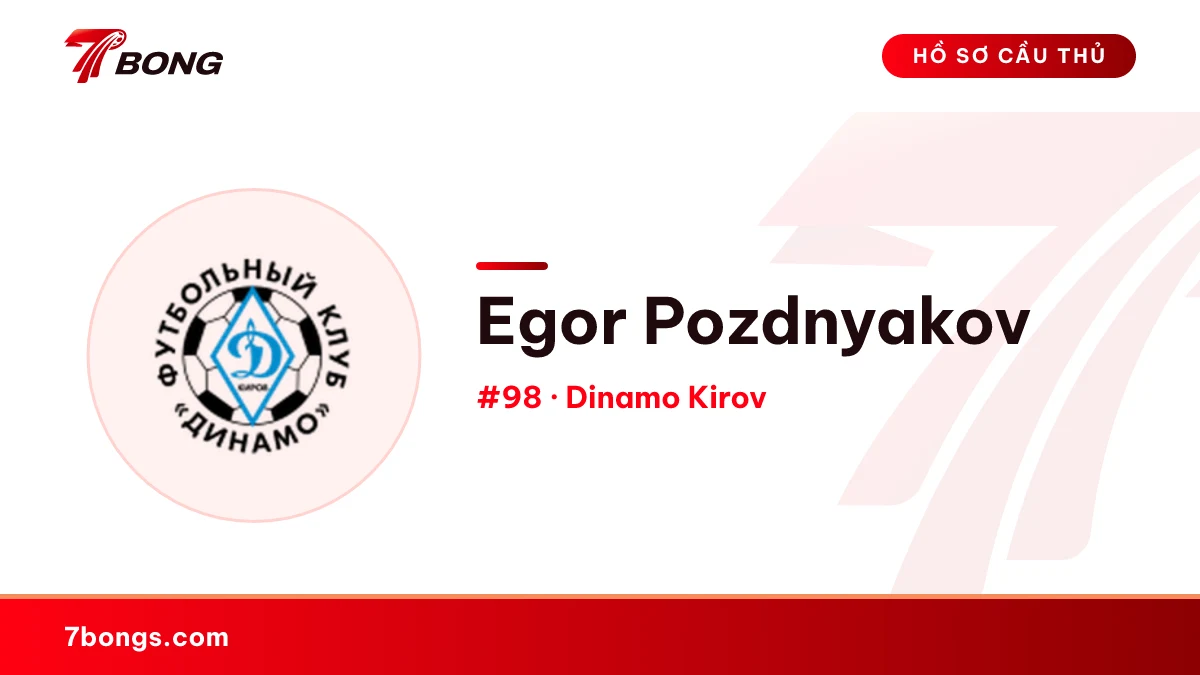 Egor Pozdnyakov — Dinamo Kirov