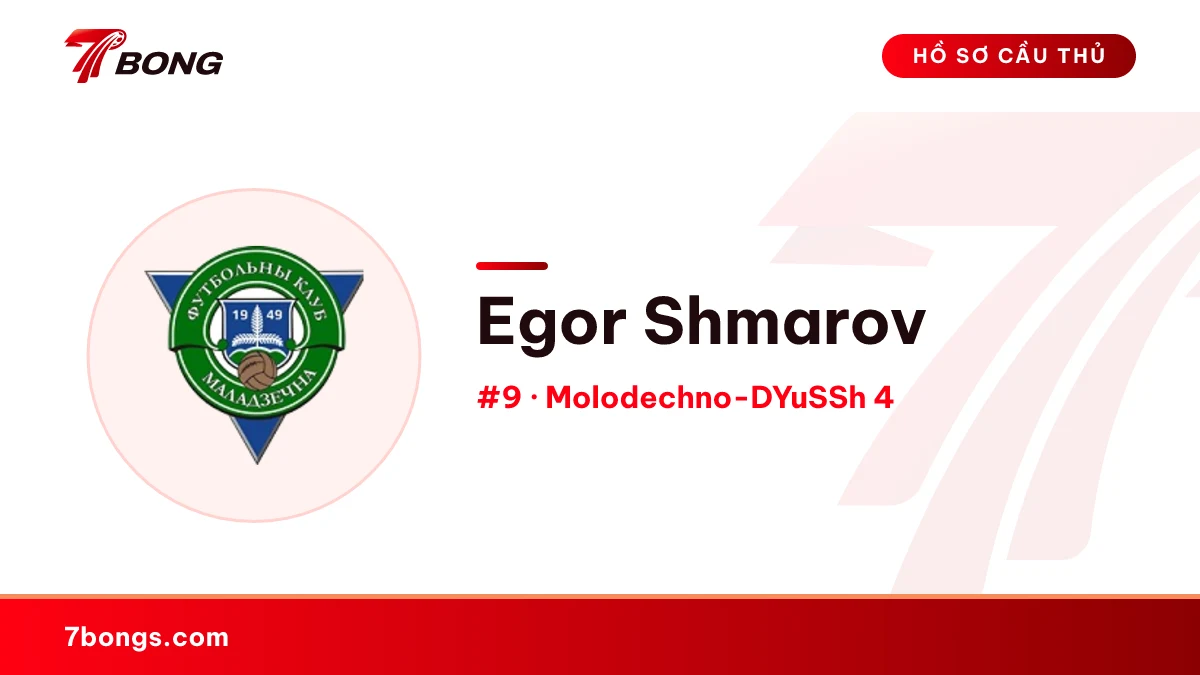 Egor Shmarov — Molodechno-DYuSSh 4