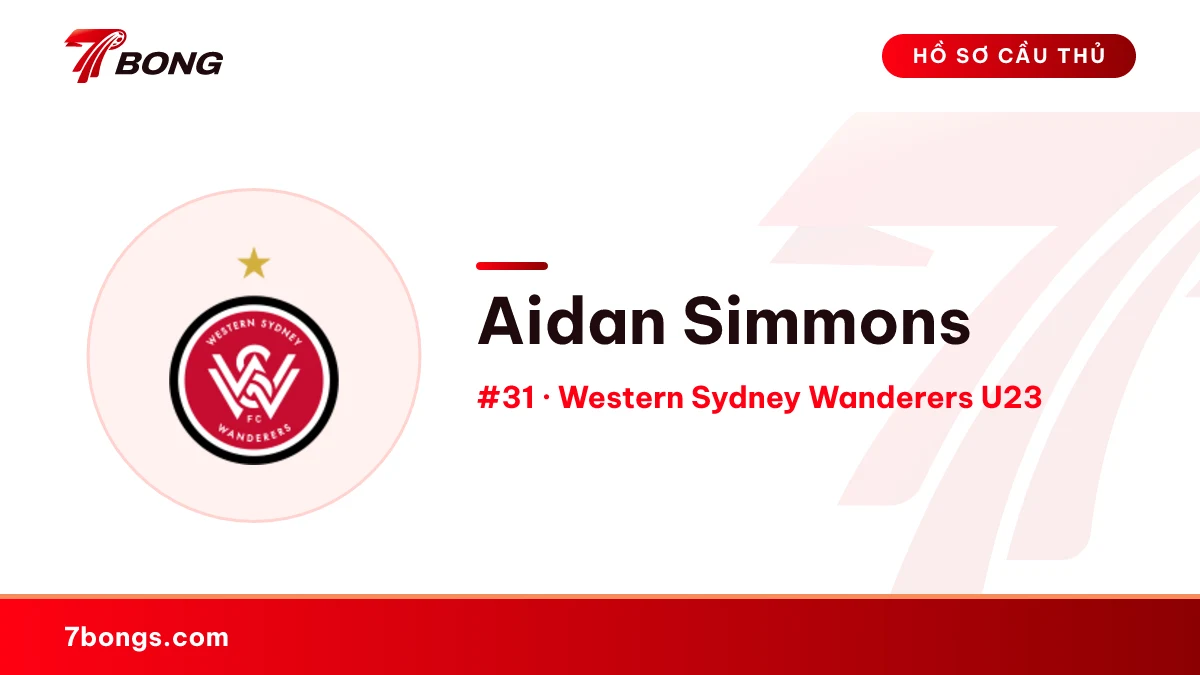 Aidan Simmons — Western Sydney Wanderers U23