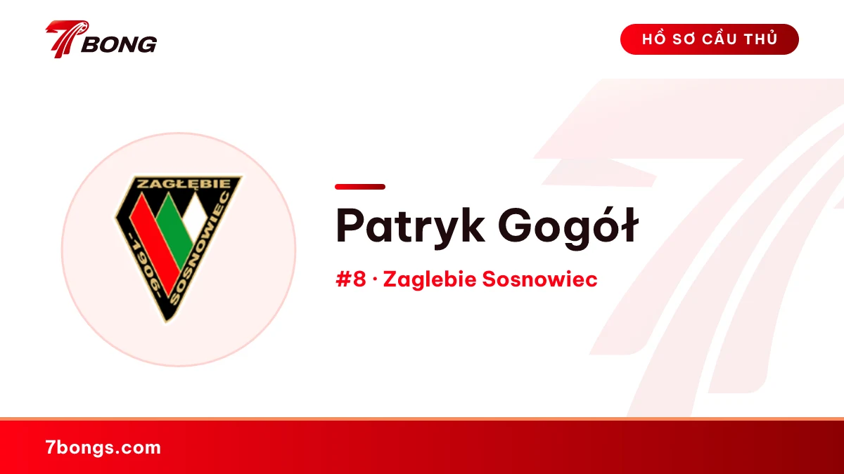 Patryk Gogół — Zaglebie Sosnowiec