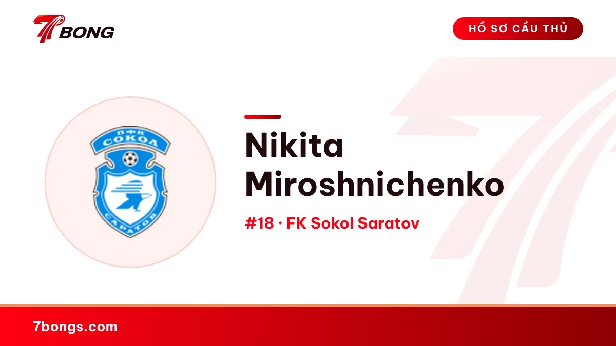 Nikita Miroshnichenko — FK Sokol Saratov