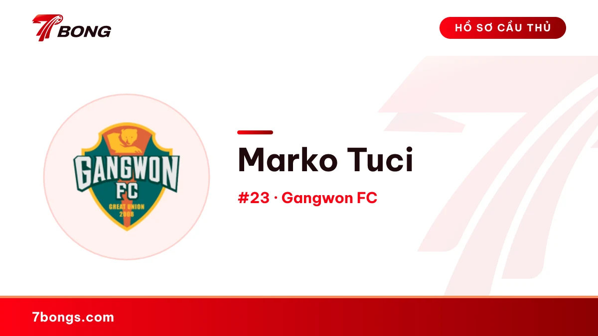 Marko Tuci — Gangwon FC
