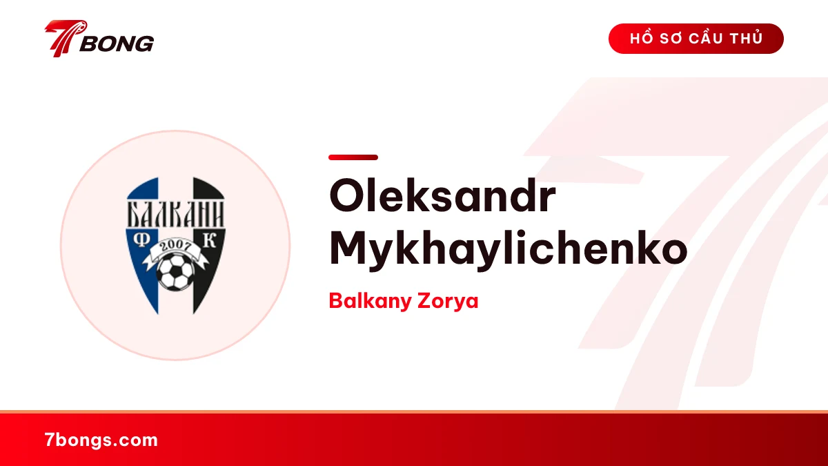 Oleksandr Mykhaylichenko — Balkany Zorya
