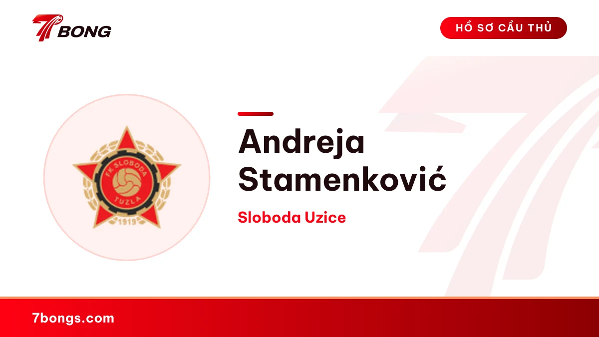 Andreja Stamenković — Sloboda Uzice