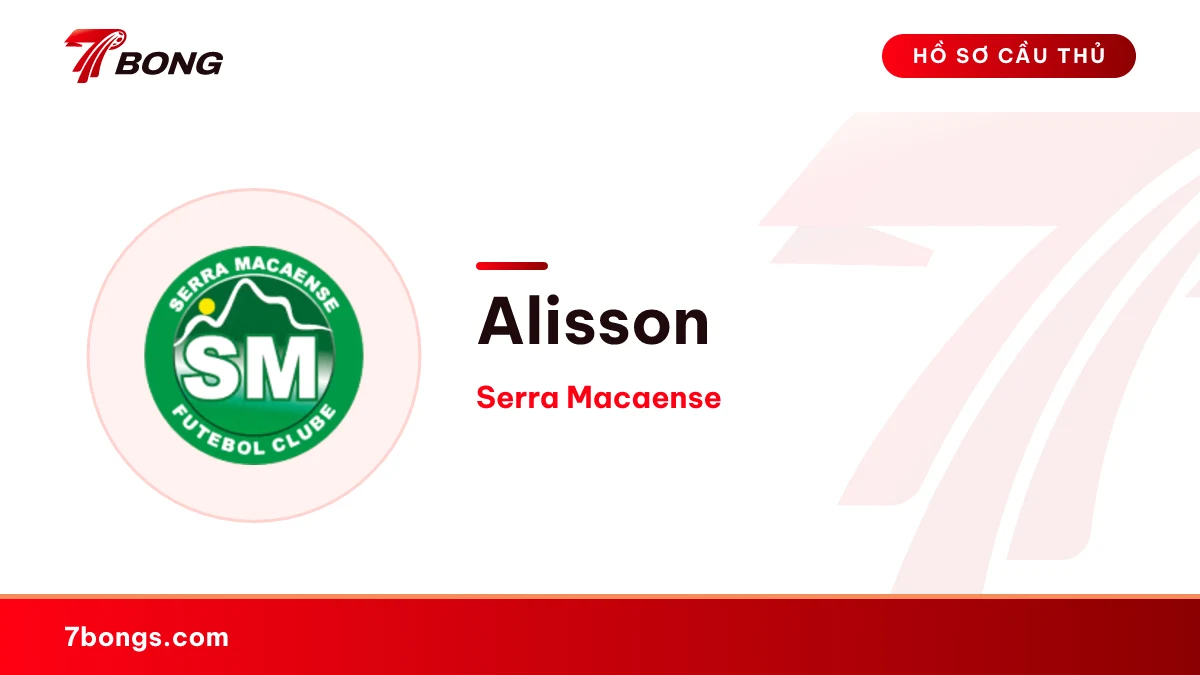 Alisson — Serra Macaense