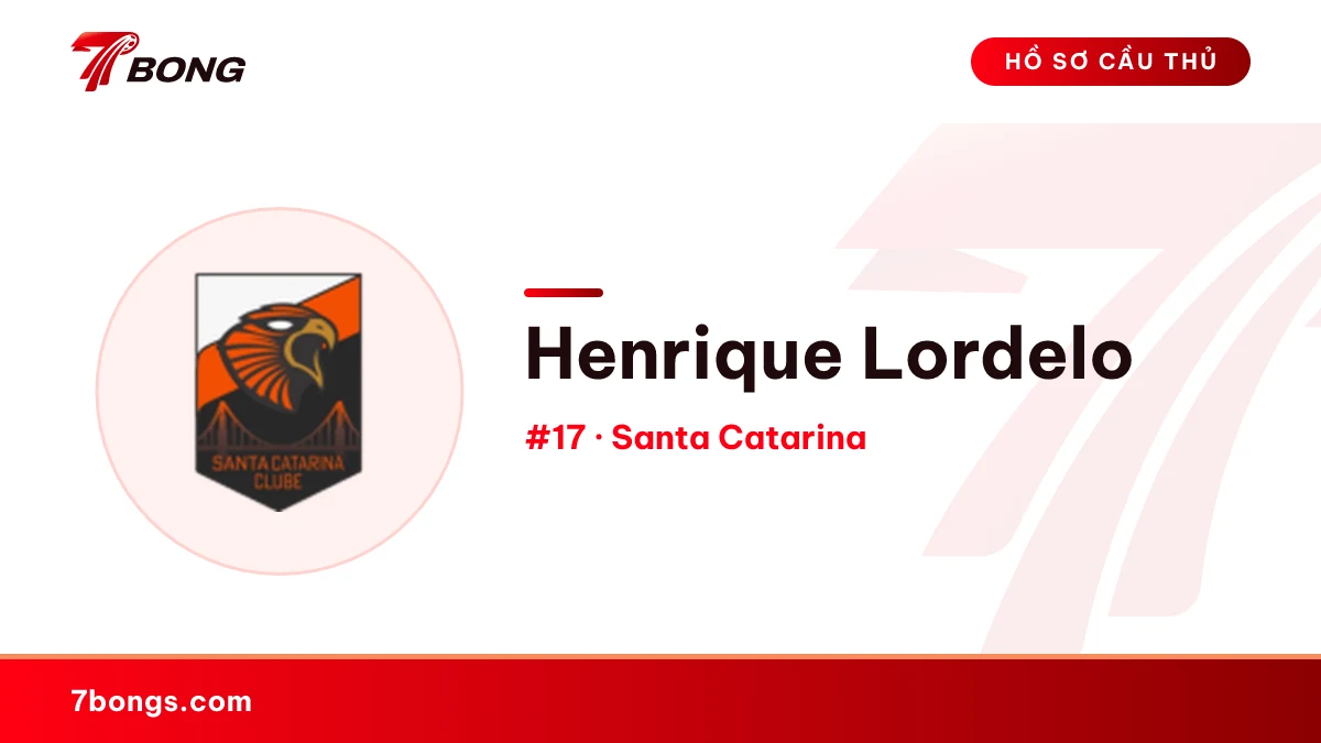 Henrique Lordelo — Santa Catarina