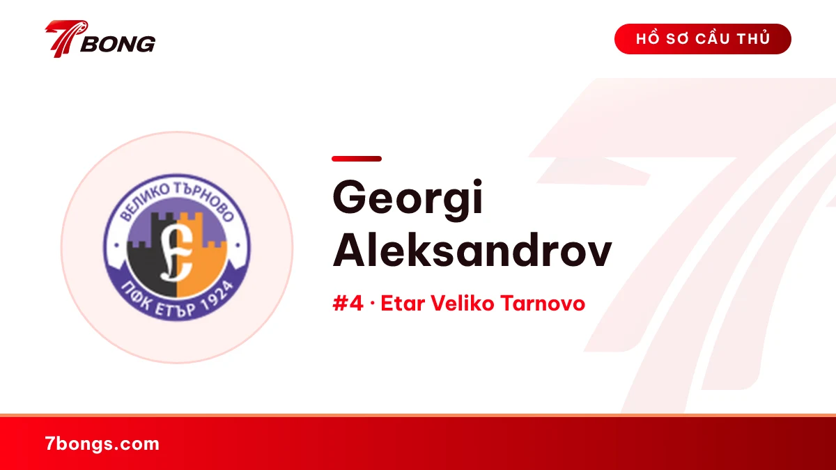 Georgi Aleksandrov — Etar Veliko Tarnovo