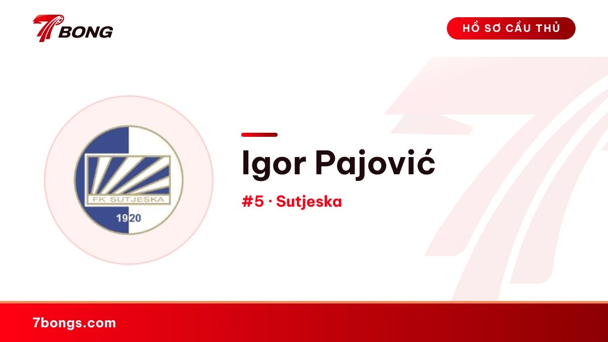 Igor Pajović — Sutjeska