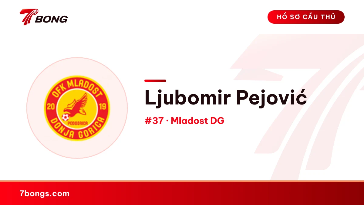 Ljubomir Pejović — Mladost DG