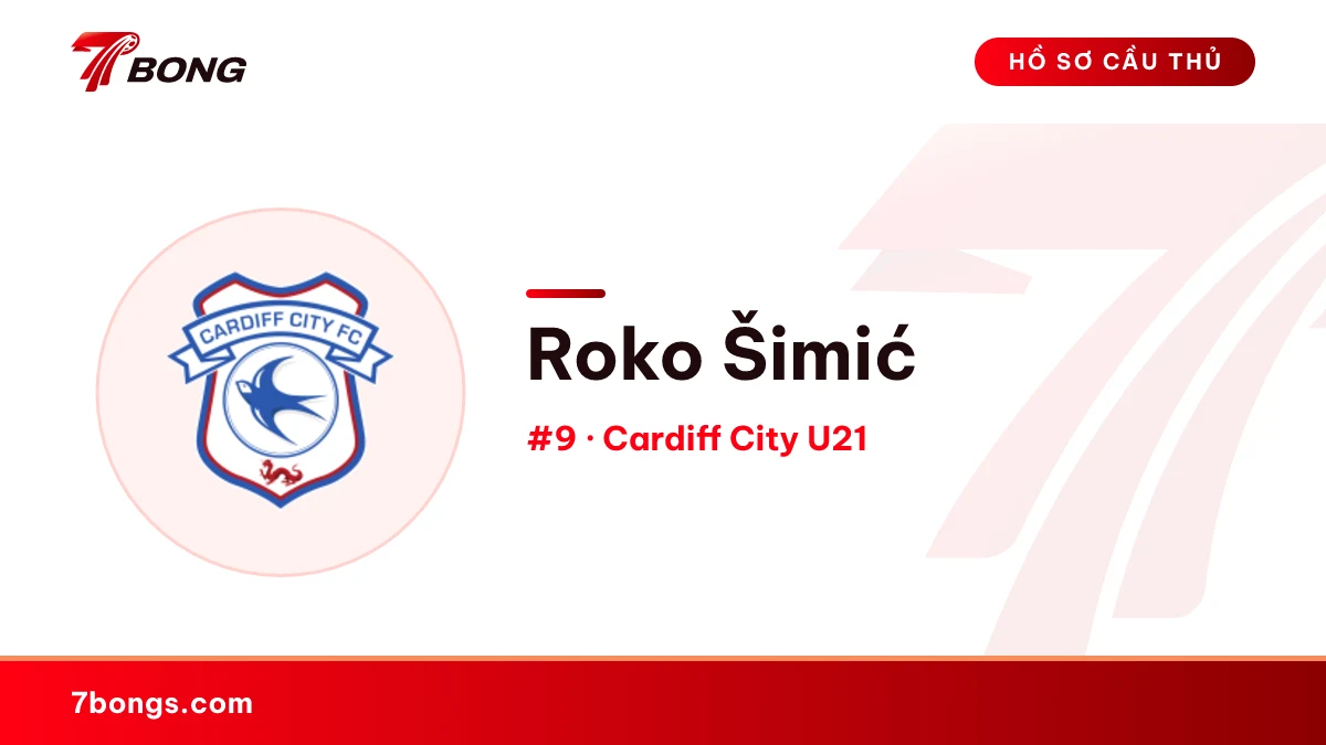 Roko Šimić — Cardiff City U21