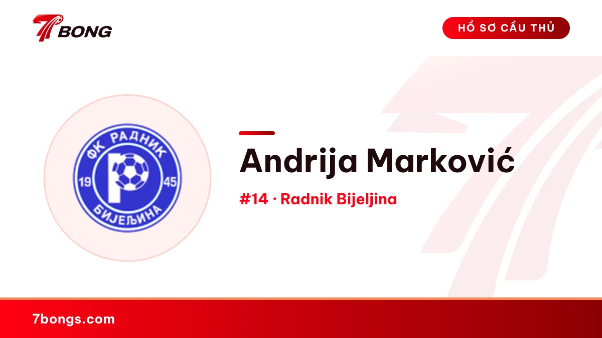 Andrija Marković — Radnik Bijeljina