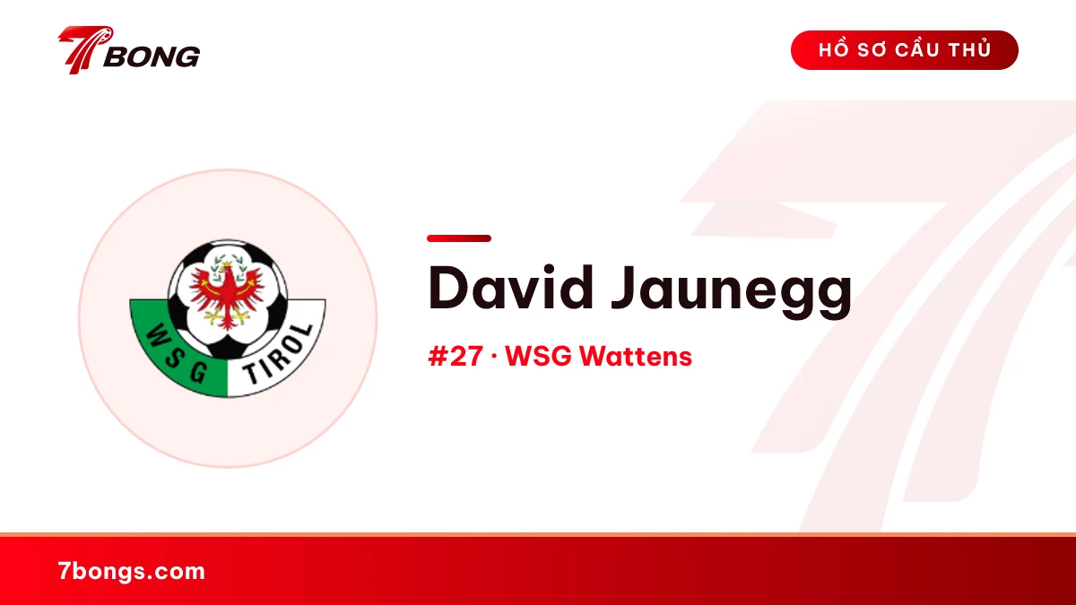 David Jaunegg — WSG Wattens