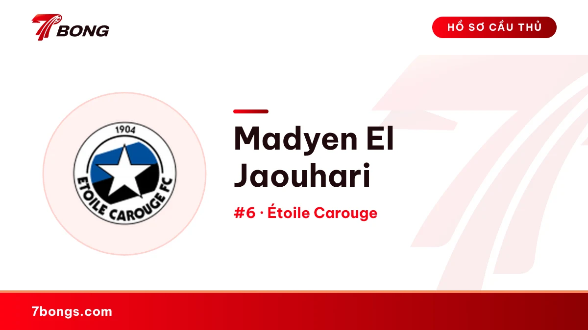 Madyen El Jaouhari — Étoile Carouge