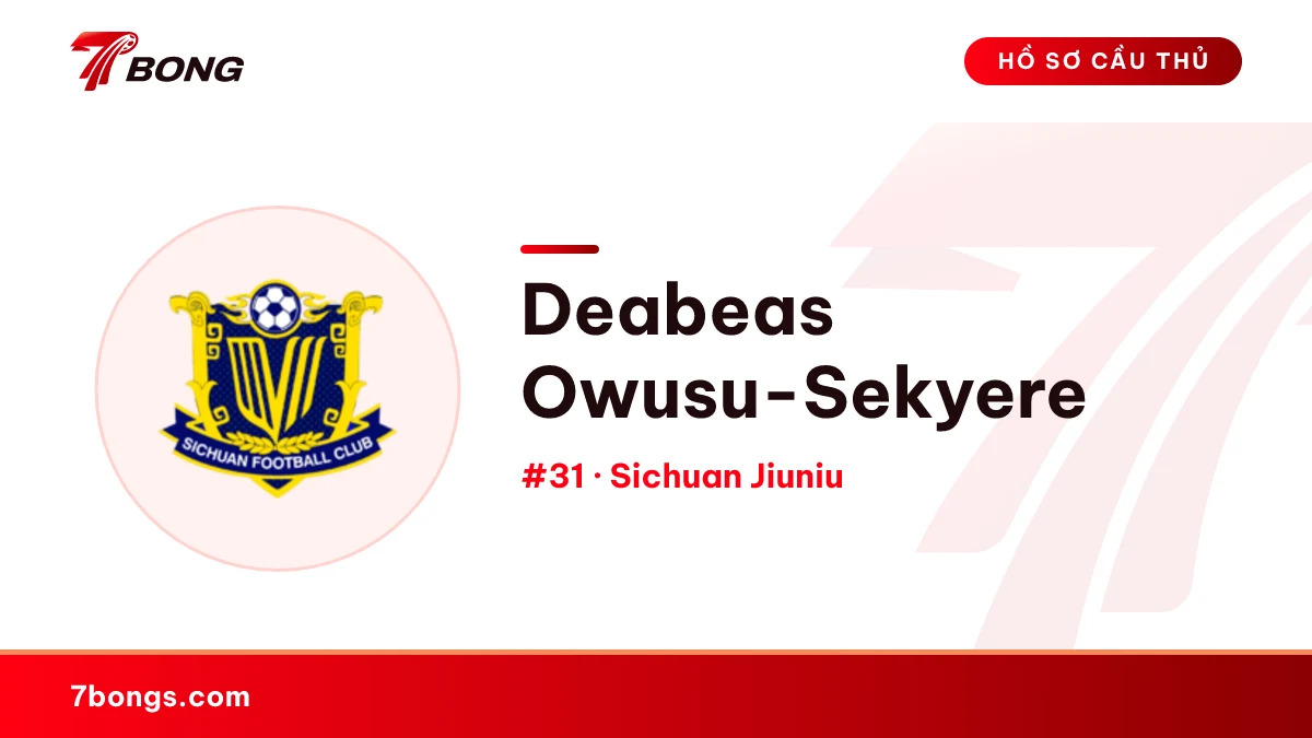 Deabeas Owusu-Sekyere — Sichuan Jiuniu