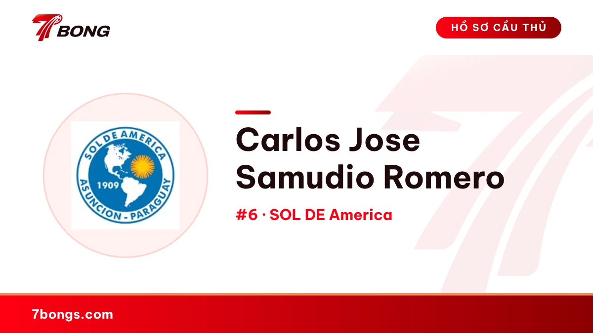 Carlos Jose Samudio Romero — SOL DE America