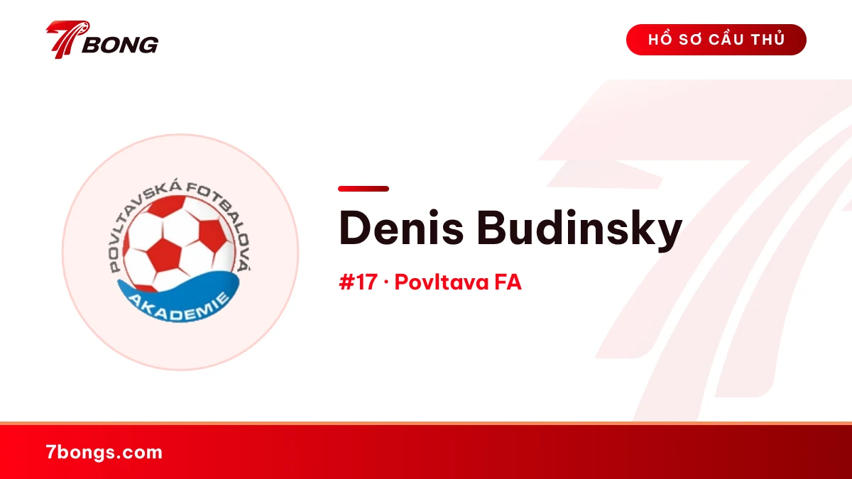 Denis Budinsky — Povltava FA