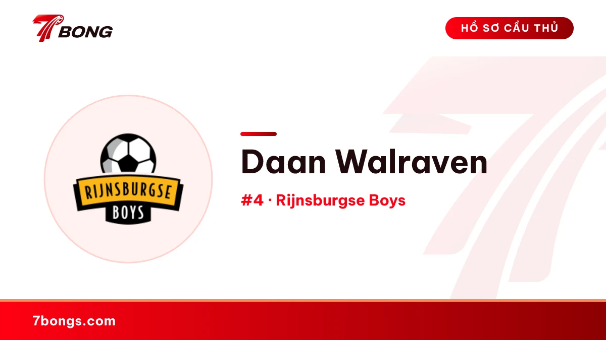 Daan Walraven — Rijnsburgse Boys