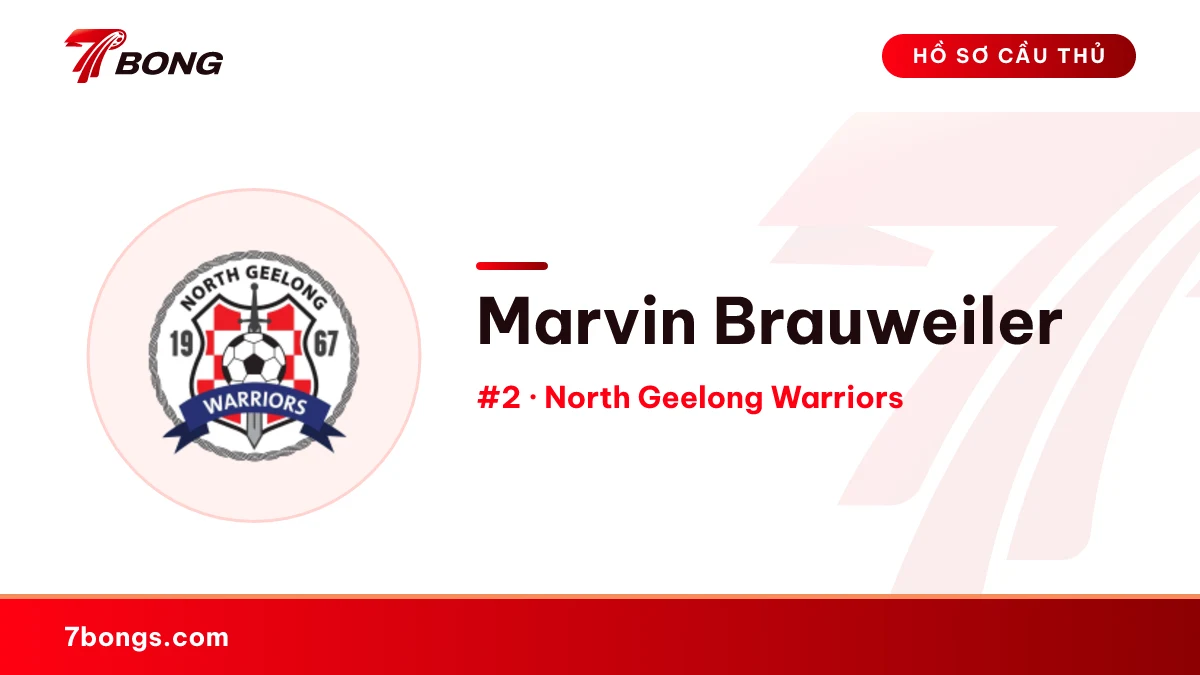 Marvin Brauweiler — North Geelong Warriors