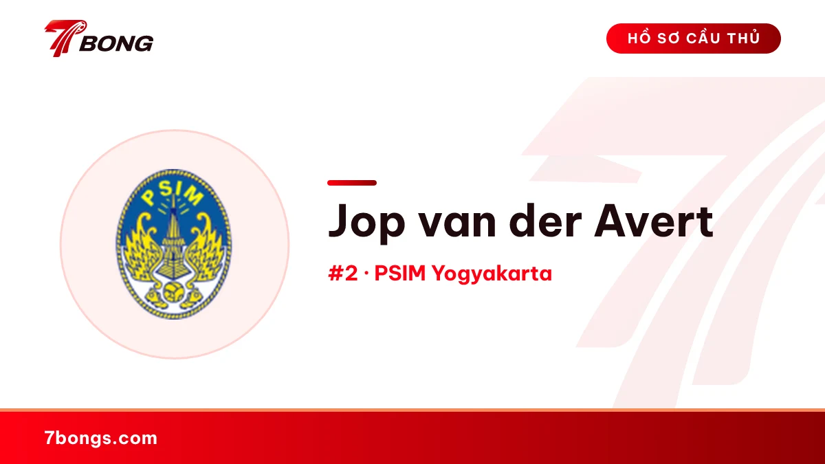 Jop van der Avert — PSIM Yogyakarta