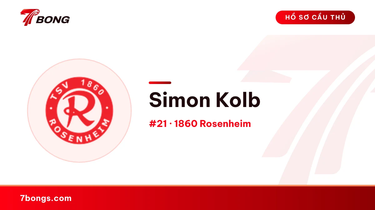 Simon Kolb — 1860 Rosenheim