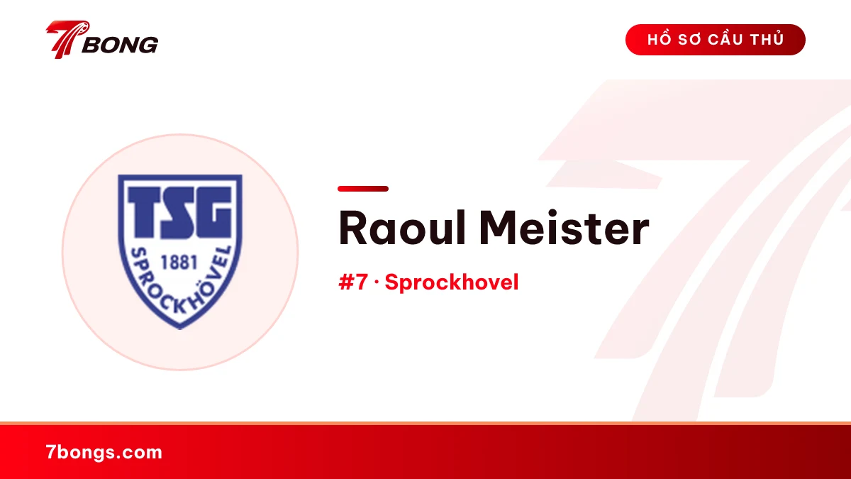 Raoul Meister — Sprockhovel