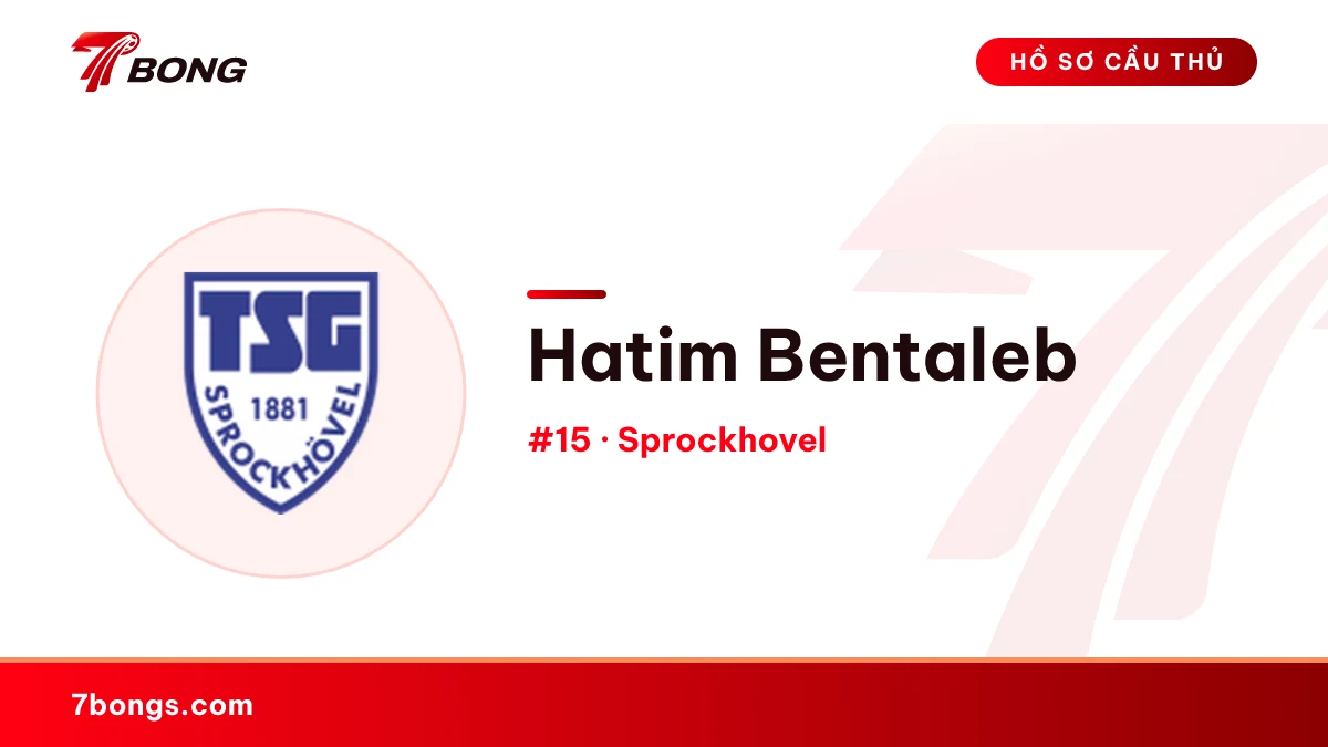 Hatim Bentaleb — Sprockhovel