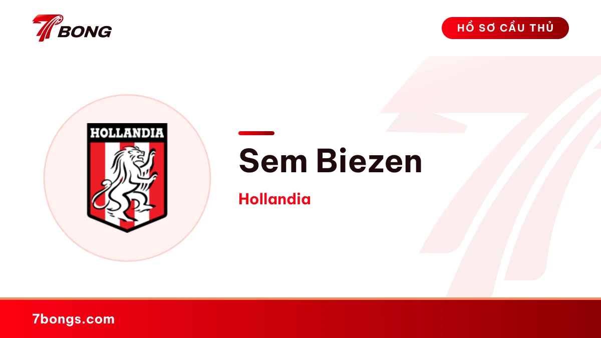 Sem Biezen — Hollandia