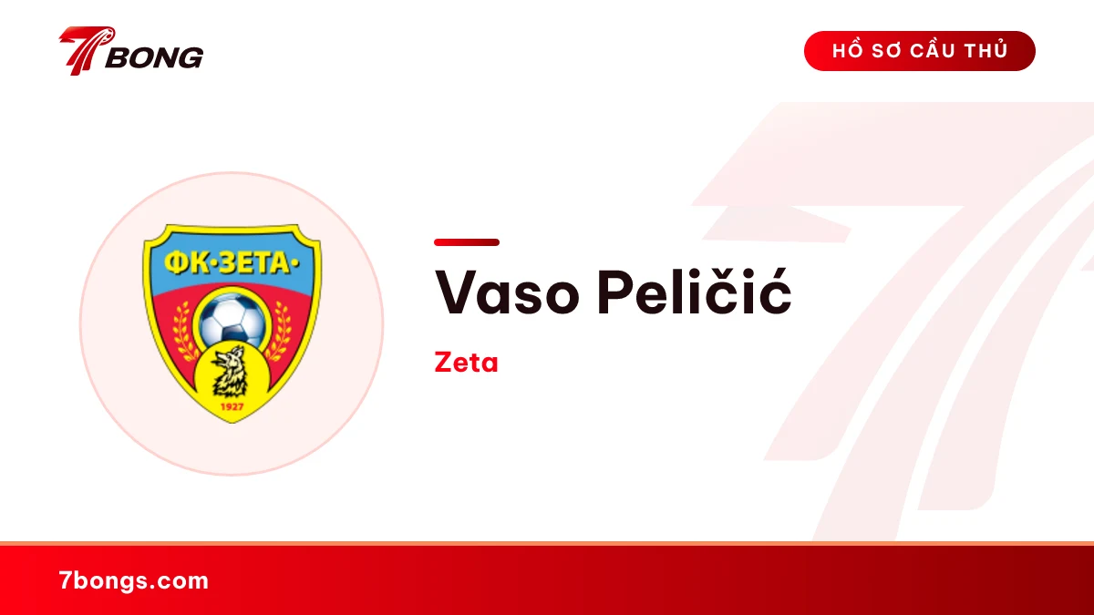 Vaso Peličić — Zeta