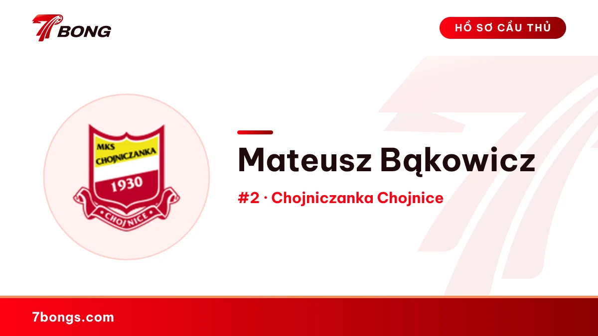 Mateusz Bąkowicz — Chojniczanka Chojnice